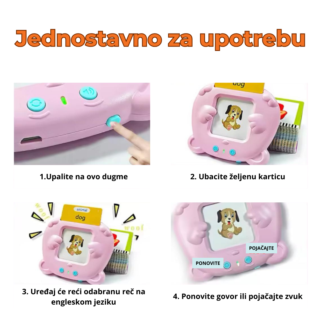 Interaktivne Kartice za Učenje Engleskog Jezika