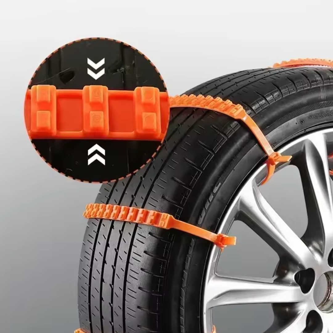 Praktične vezice za sneg – Alternativa lancima za auto (10 kom)