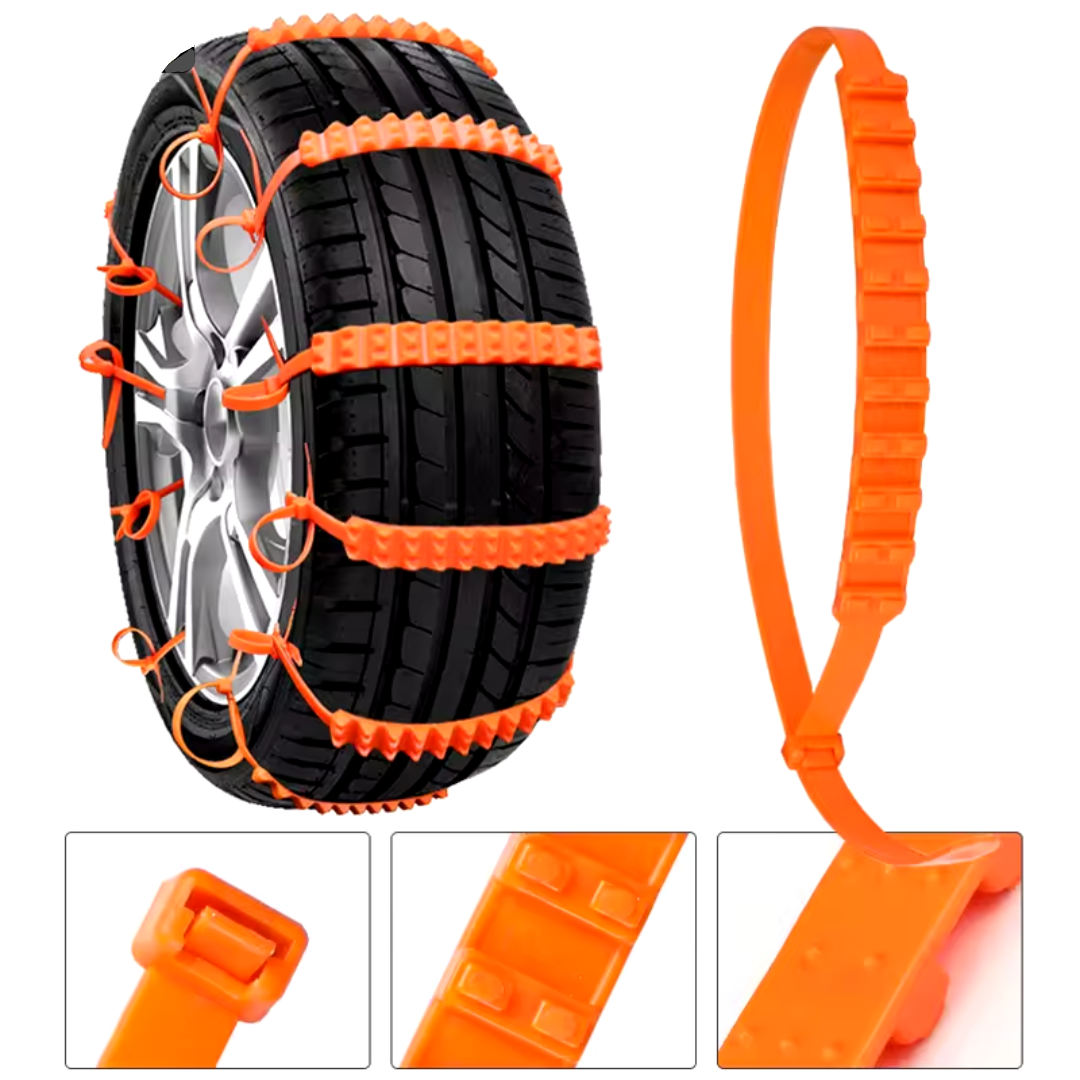 Praktične vezice za sneg – Alternativa lancima za auto (10 kom)