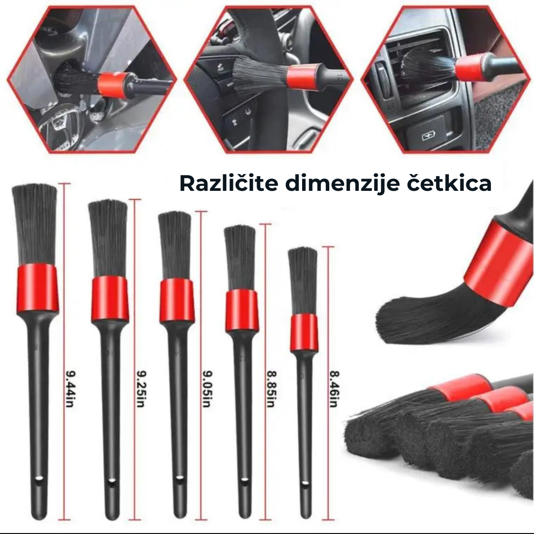 Komplet za čišćenje i negu auta