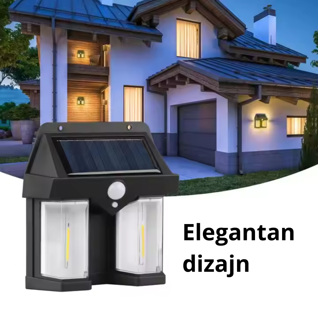 Solarna zidna lampa