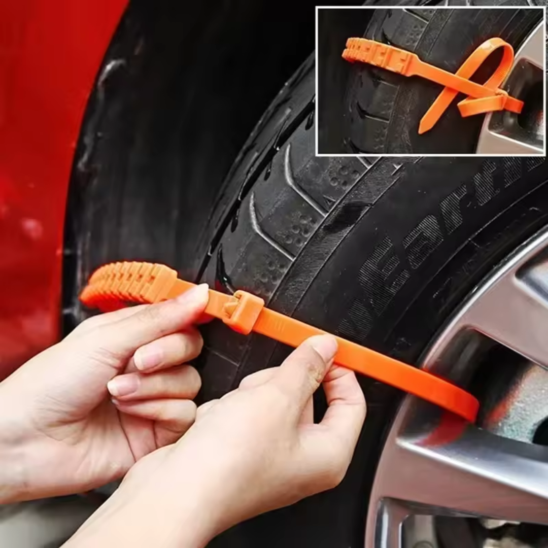 Praktične vezice za sneg – Alternativa lancima za auto (10 kom)